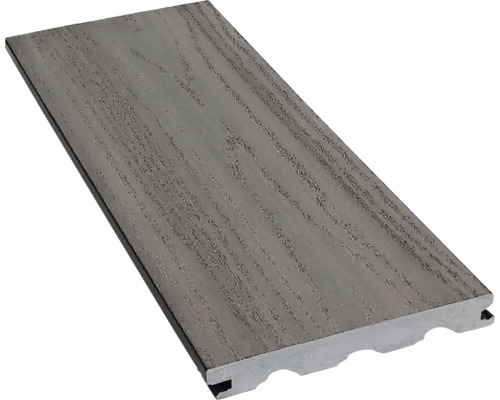 WPC terasová doska Country Light Grey 161 x 21 mm plný profil, dĺžka na prianie 1-6 m Terasa z dreveného kompozitného materiálu