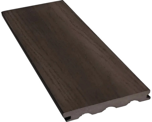 WPC terasová doska Country Palisander 161 x 21 mm plný profil, dĺžka na prianie 1-6 m Terasa z drevoplastu
