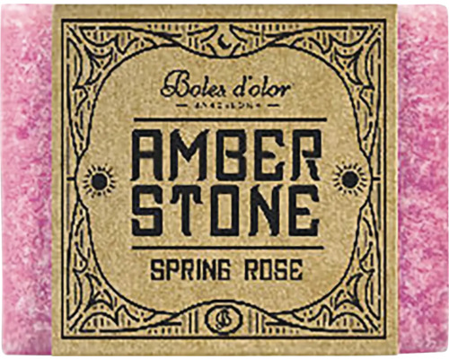 Vonná kocka Boles d'olor AMBER STONE 4,5x3,5x2 cm 25 g Spring rose