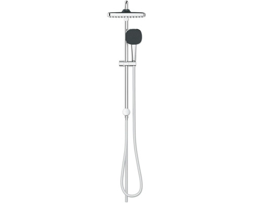 Sprchový systém bez batérie Grohe Quickfix Vitalio Comfort 250 chróm lesk 26698001 Sprchový systém s hlavovou a ručnou sprchou