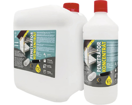 Obrázok koncentrátu penetrátora v nádobách