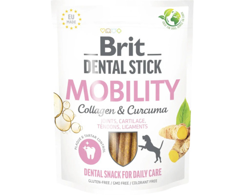 Maškrta pre psov Brit Dental Stick Mobility 7 ks