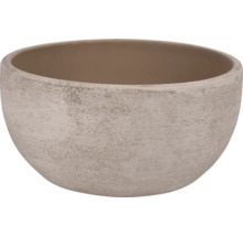 Okrúhla kvetinová misa z kameniny