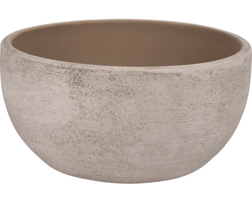 Okrúhla kvetinová misa z kameniny