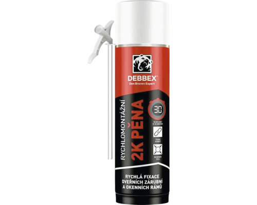 Montážna pena PUR DEN BRAVEN 2K rýchlomontážna trubičková 400 ml Montážna pena PUR DEN BRAVEN 2K rýchlomontážna trubičková 400 ml