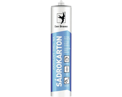 Akrylový tmel DEN BRAVEN na sadrokartón 310 ml Akrylový tmel DEN BRAVEN na sadrokartón 310 ml