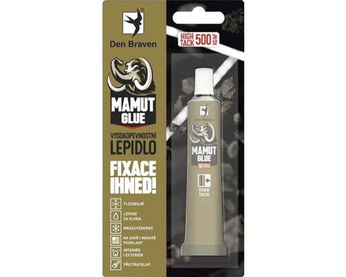 Montážne lepidlo Den Braven Mamut Glue High Tack biele 25 ml-0