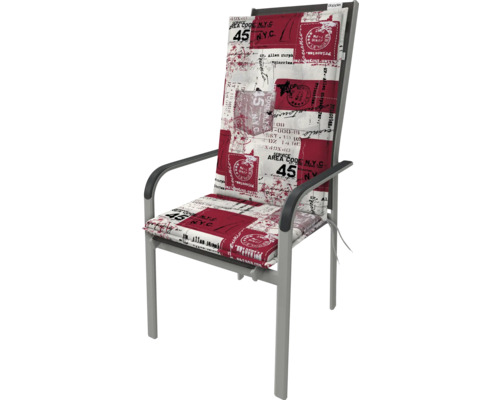 Záhradná stolička s podložkou v štýle New York