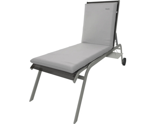 Lehátko s podložkou a kolieskami