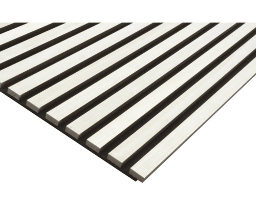 Akustický panel s drevenými lamelami