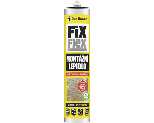 Den Braven Fix Flex montážne lepidlo
