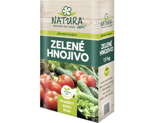 Zelené hnojivo NATURA 1,5 kg