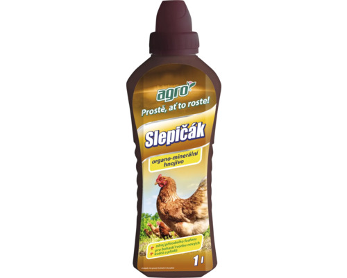 Hnojivo organo-minerálne Agro Slepičák 1 l