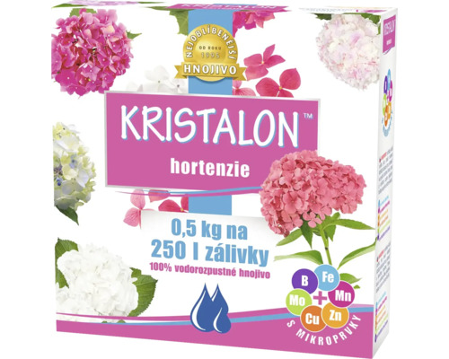 Hnojivo na hortenzie KRISTALON 0,5 kg