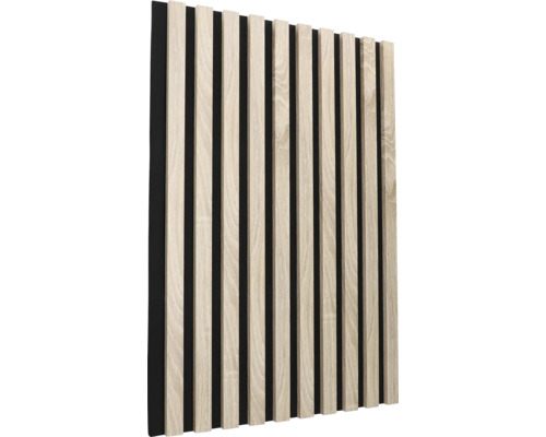 Akustický panel 2650 x 450 x 20 mm dub sonoma, lamela 26 mm Akustický panel 2650 x 450 x 20 mm dub sonoma, lamela 26 mm