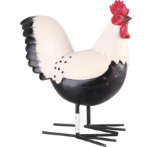 Dekoratívna figúrka kohúta z kovu
