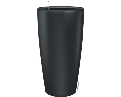 Vysoký kvetináč z plastu