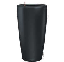 Vysoký, štíhly plastový kvetináč so zavlažovacím systémom