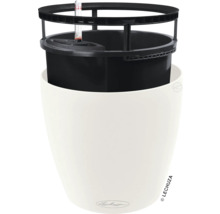 Kvetináč so zavlažovacím systémom a ukazovateľom hladiny vody