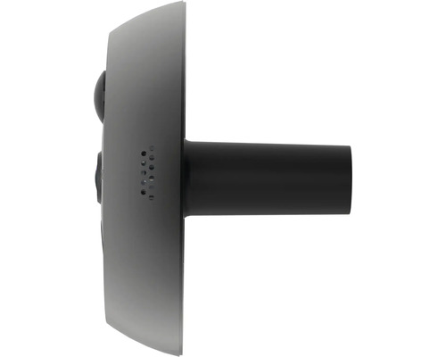 Bočný pohľad na riadiacu jednotku inteligentnej domácnosti s upevňovacou tyčou