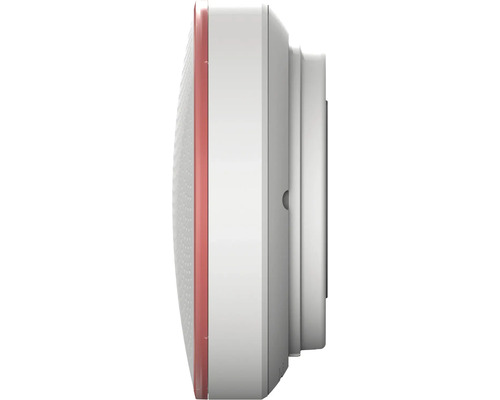 Bočný pohľad na hlásič dymu