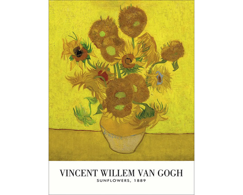 Obraz na plátne Van Gogh Slnečnica 57x77 cm
