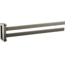 Držiak uterákov RAV Slezák NIL - metal grey otočný NLA0602MG