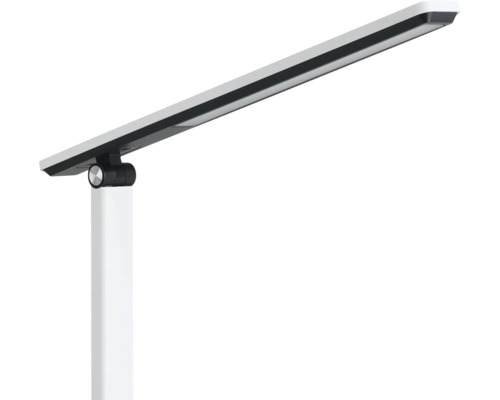 LED stolná lampa s nastaviteľným ramenom