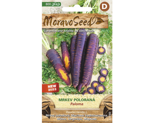 Mrkva poloskorá PALOMA MoravoSeed