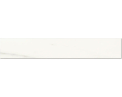 Sokel imitácia mramoru Lucca Bianco 60 x 10 cm Keramická dlaždica