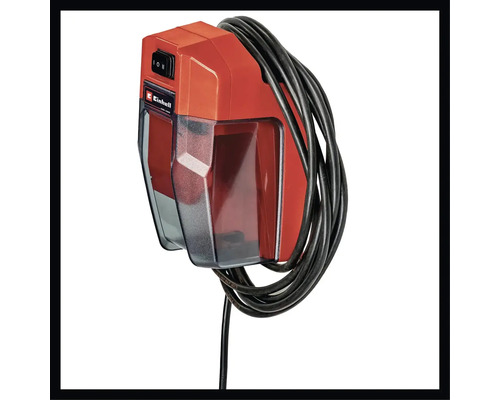 Einhell Logo vysávač na popol a suché nečistoty s napájacím káblom