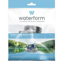 Waterform predfilter pre nádrže na dažďovú vodu, sada 3 kusov