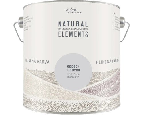 StyleColor NATURAL ELEMENTS ílovej farby bez konzervantov 2,5 l Oddych