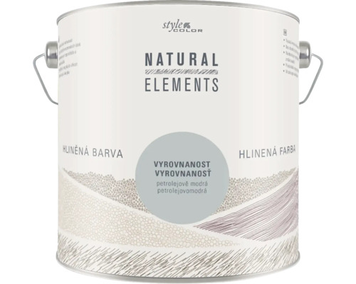 StyleColor NATURAL ELEMENTS ílovej farby bez konzervantov 2,5 l Vyrovnanosť