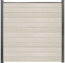 Záhradný plot z vodorovných panelov