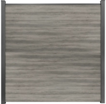 Záhradný plot z WPC s rámom