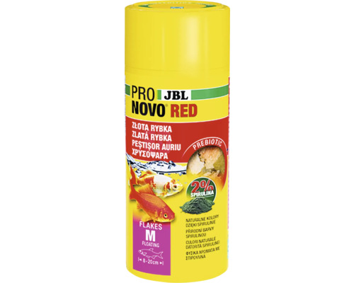 Krmivo JBL ProNovo Red Flakes M 250 ml