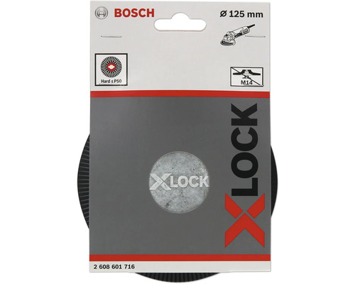 Rezný kotúč Bosch s priemerom 125 milimetrov a systémom X-Lock