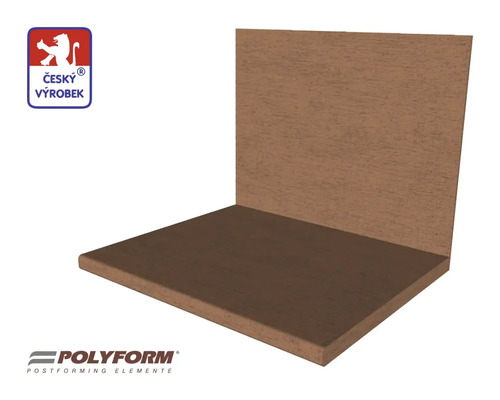 Kuchynská pracovná doska KAMEŇ RUSTY 28x600x4100 mm Rohová polica z dreva