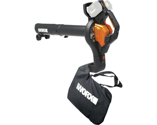 Akumulátorový vysávač a fúkač lístia WORX so zberným vakom