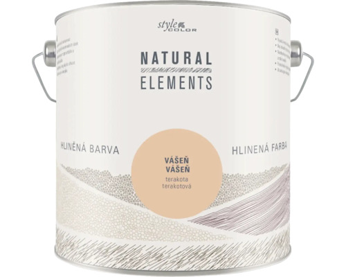 StyleColor NATURAL ELEMENTS ílovej farby bez konzervantov 2,5 l Vášeň