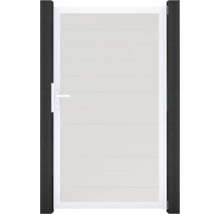 Záhradná bránka s rámom a rukoväťou