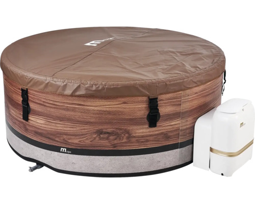 Nafukovacia okrúhla vírivka s krytom a riadiacou jednotkou