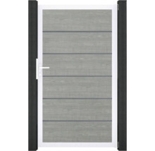 Záhradná bránka s priečkami a rukoväťou