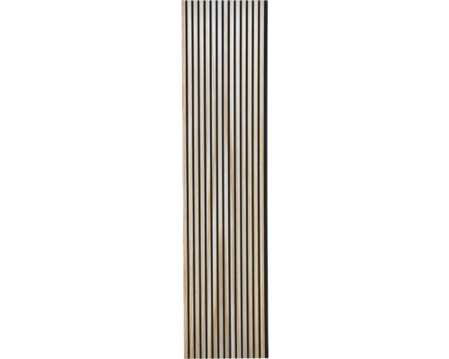 Drevený panel s vertikálnymi lamelami na obklady stien