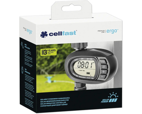 Cellfast solárny zavlažovací počítač v balení