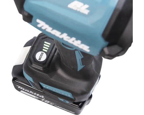 Akumulátor Makita s indikátorom stavu nabitia a tlačidlom režimu