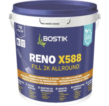 Opravná malta Bostik Reno X588 Fill 2K Allround v jednom kilogramovom vedre