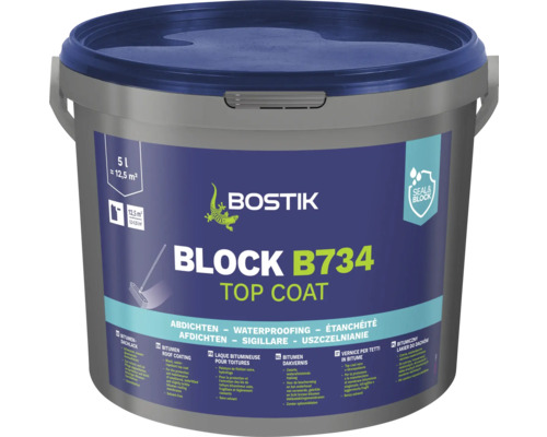 Vedro Bostik Block B734 Top Coat, 5 litrov
