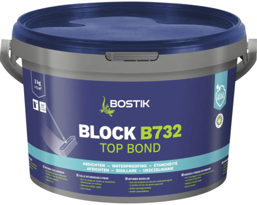 Vedro s bitúmenovým lepidlom Bostik Block B732 Top Bond